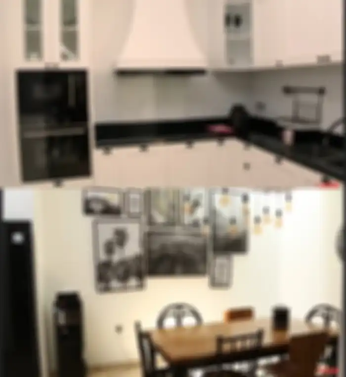 Dapur dan Meja Makan di rumah Cita Citata