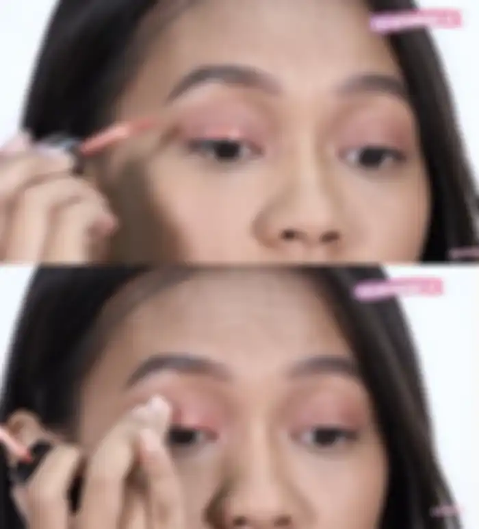 Tutorial lipstik jadi eyeshadow