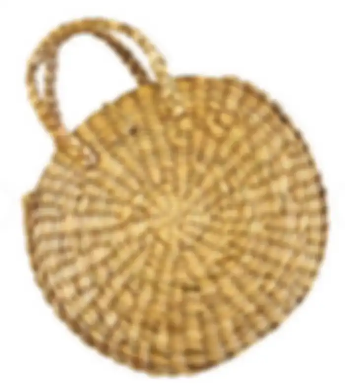 Handbag Tas Eceng Gondok Bulat dari Native Borneo