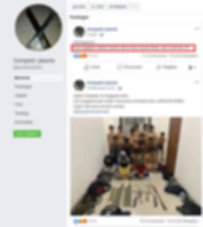 FB Gangster Jakarta digempur netizen.