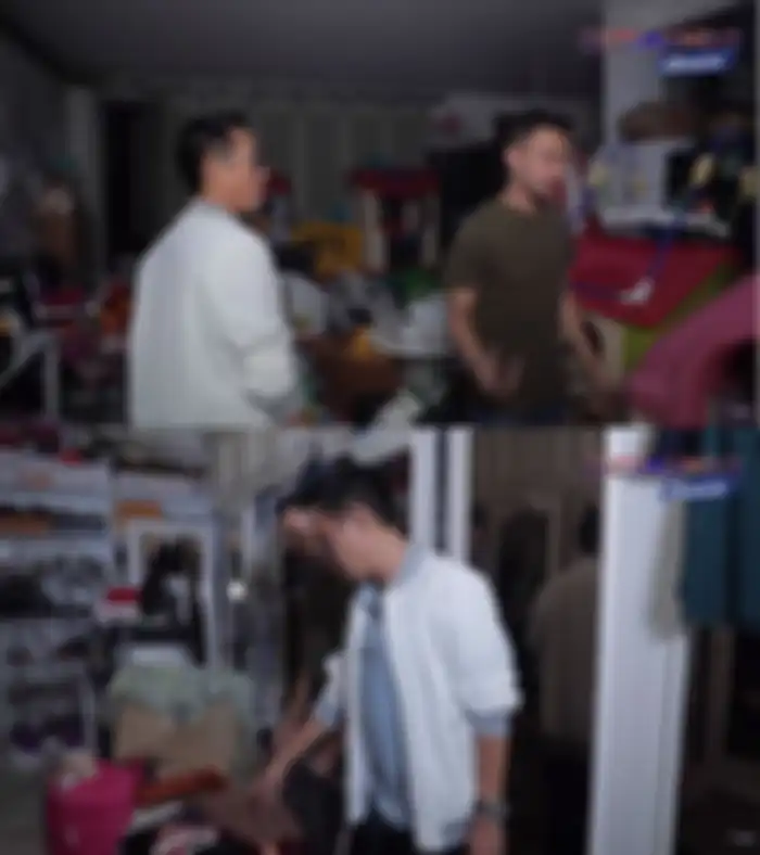Rumah Raffi Ahmad yang berantakan