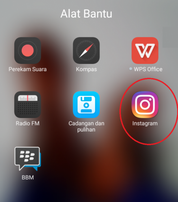 Aplikasi Instagram