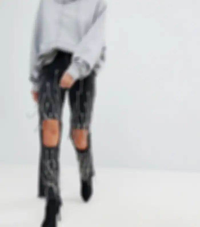 Hooked jeans