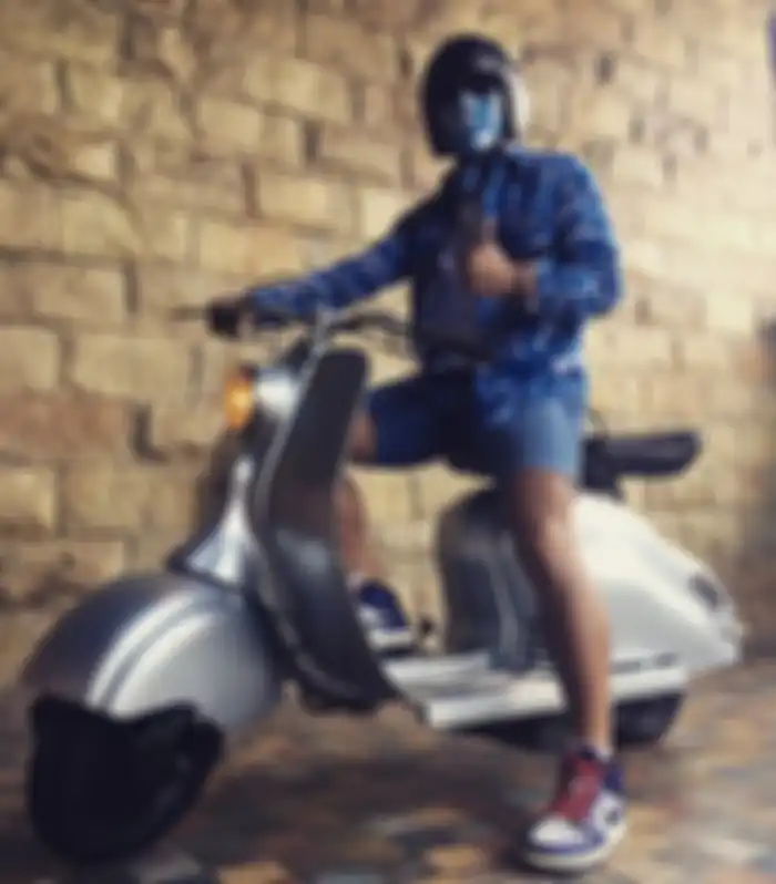 Lambretta LD milik Ahmad Bustomi