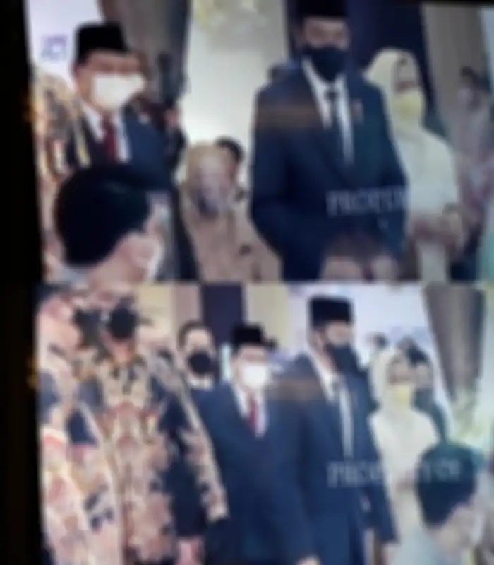 Presiden Joko Widodo dan Prabowo Subianto