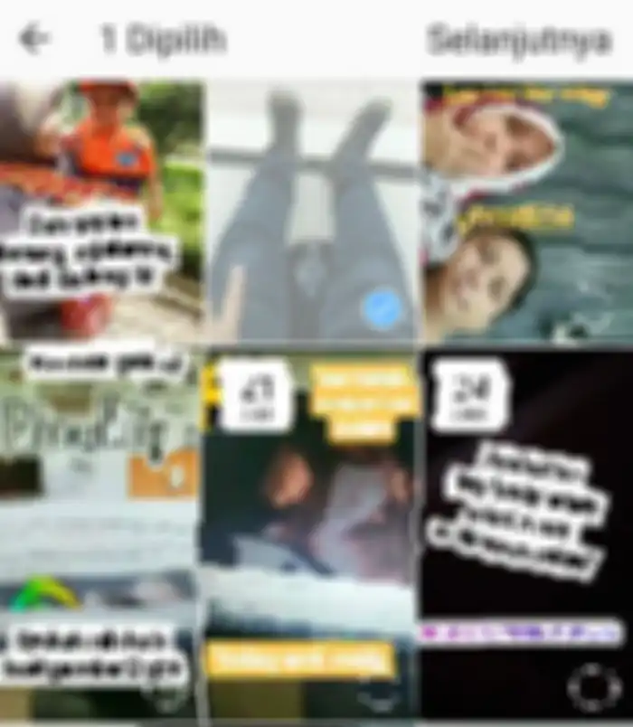 Plih Story yang akan disorot