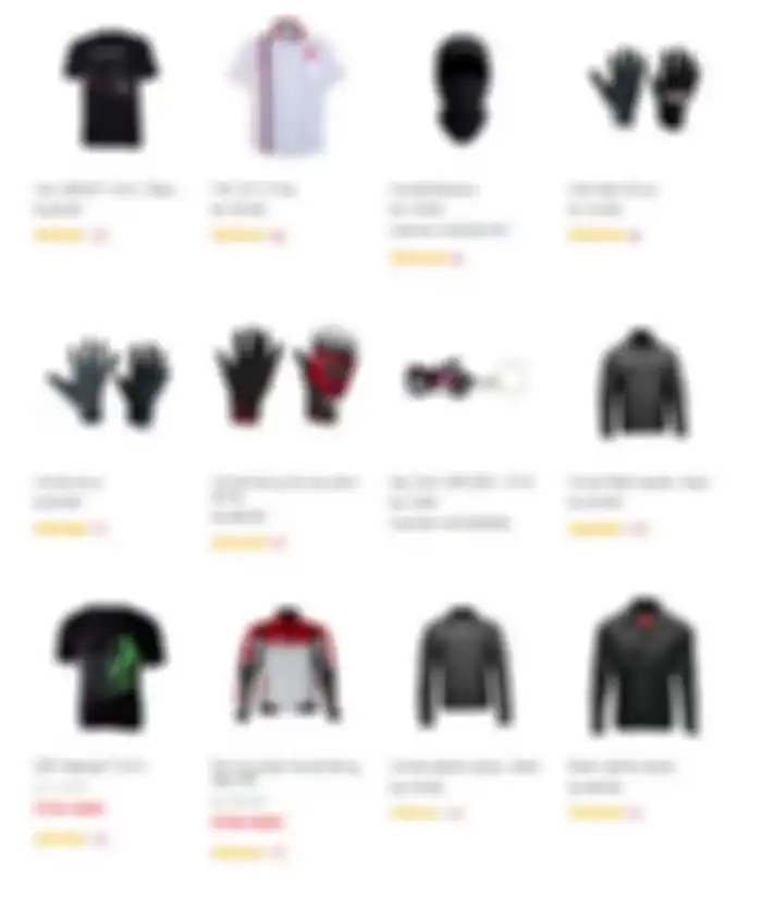 Apparel resmi Honda dijual dengan harga terjangkau.