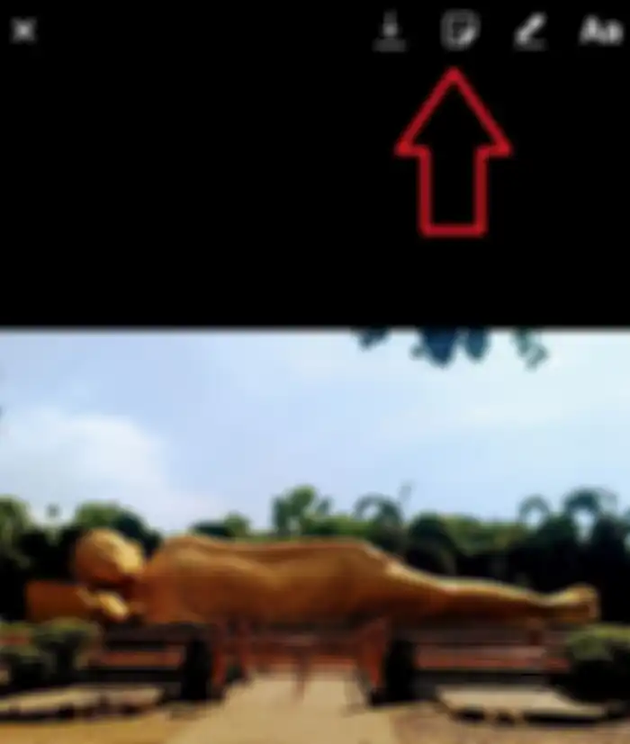 Pilih ikon GIF