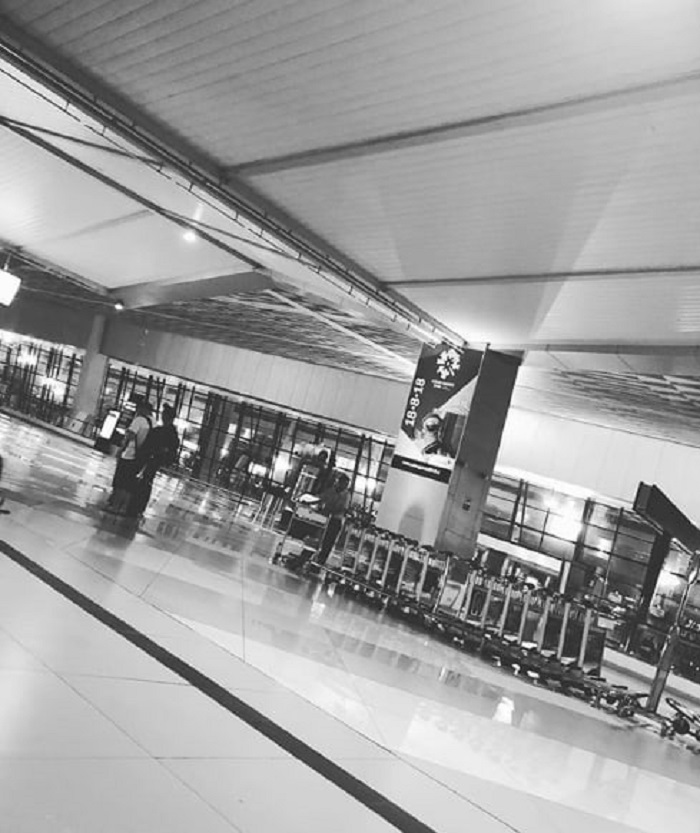 foto bandara Soekarno Hatta yang diunggah Lee Jong Suk