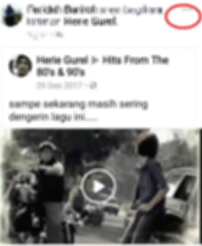 Klik titik tiga di kanan atas video