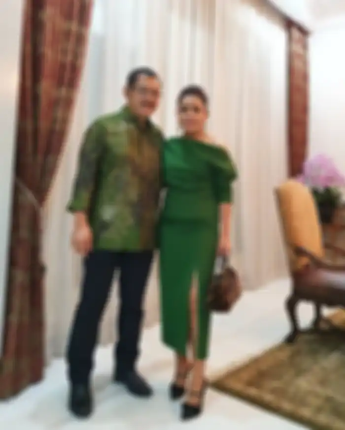 mayangsari dan bambang trihatmodjo tampil kompak ke ulang tahun tutut soeharto