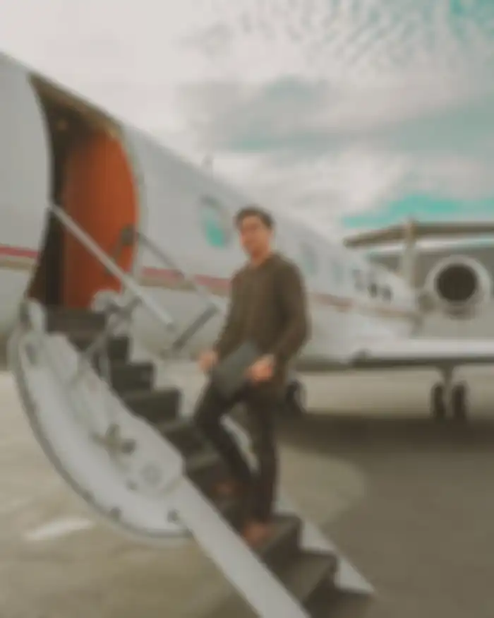 Jeje Soekarno kerap naik jet pribadi