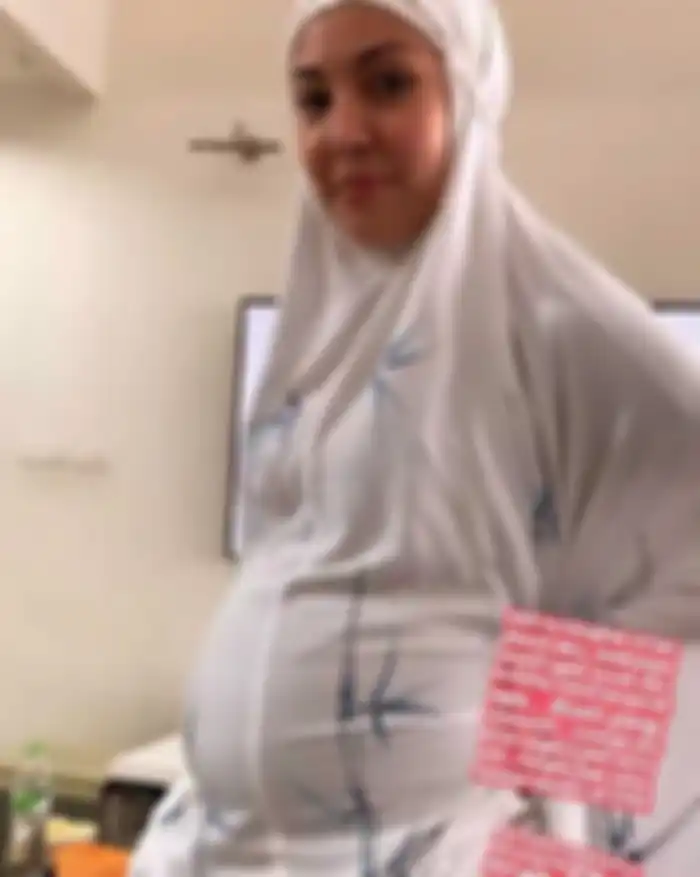 Bak Hamil 8 Bulan, Mantan Kekasih Raffi Ahmad Ini Perutnya Membengkak Penuh Cairan 