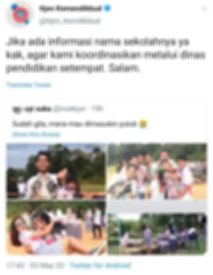 Unggahan Itjen Kemendikbud