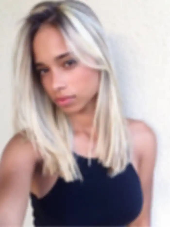 Platinum blonde