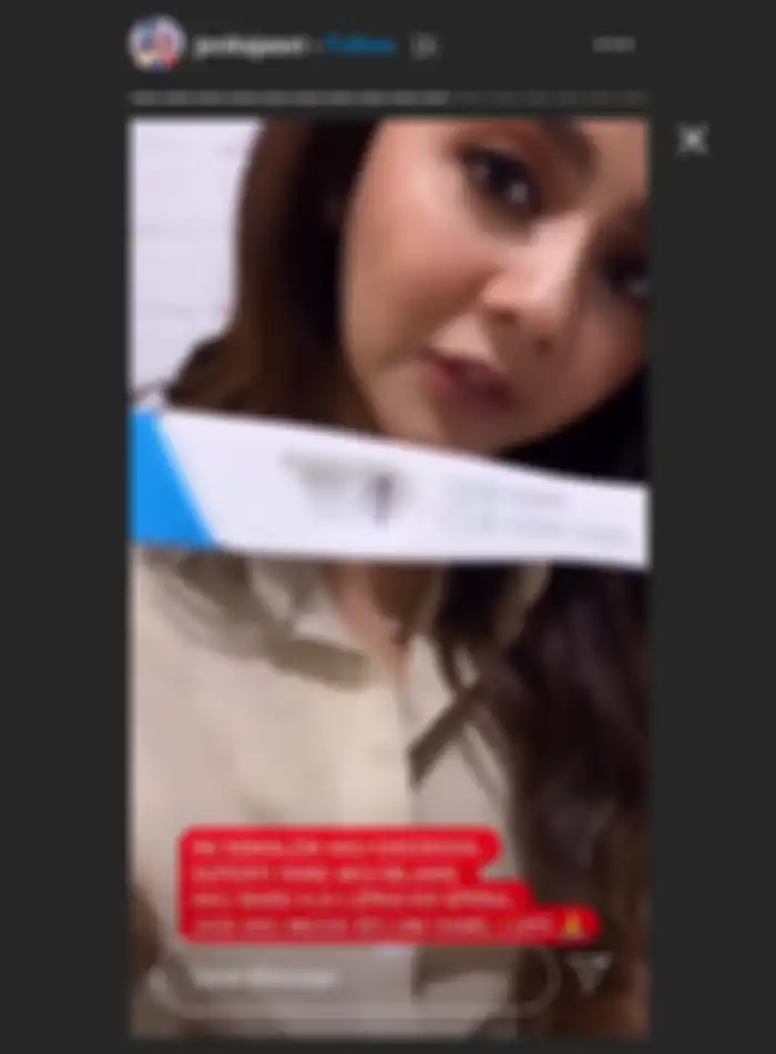 Jenita Janet tunjukkan hasil testpack untuk jawab tudingan netizen dirinya hamil duluan.