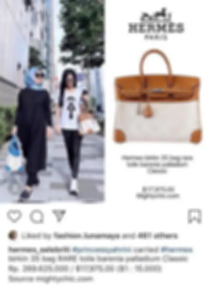 Tas Hermes Syahrini  