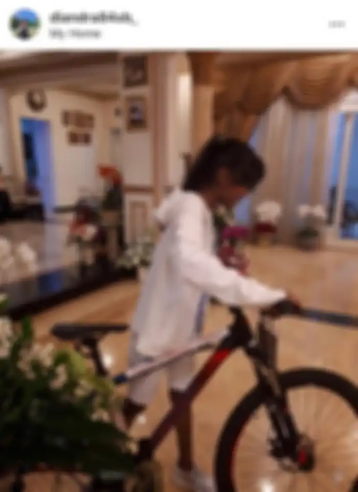 Luasnya rumah Bella Saphira
