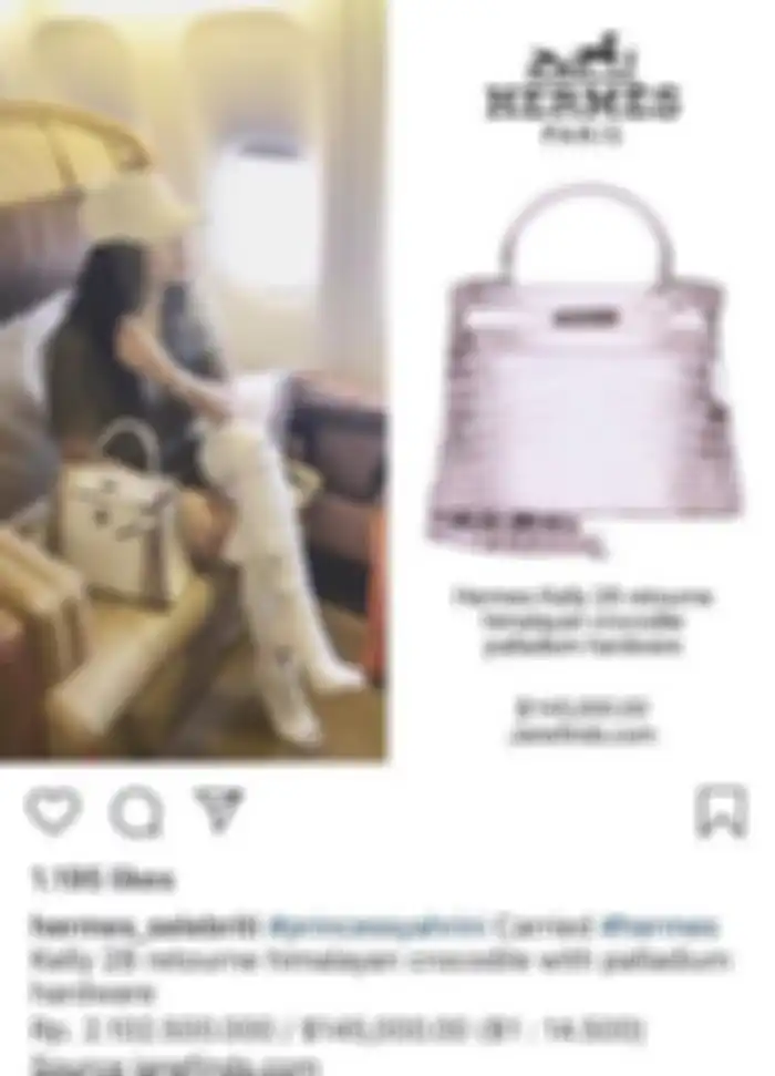 Tas Hermes Syahrini
