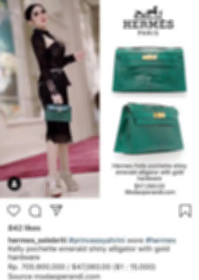 Tas Hermes Syahrini