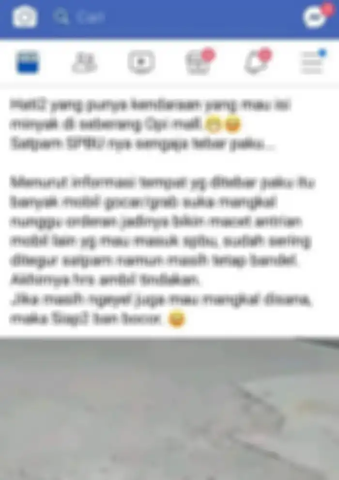 Alasan dua satpam menebar ranjau paku di depan pom bensin.