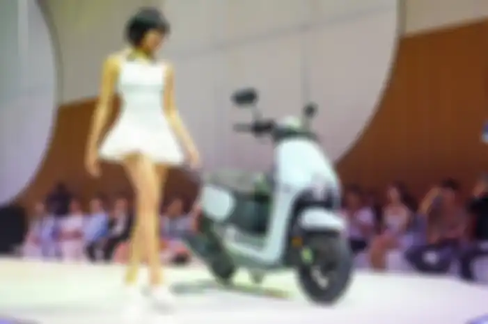 Launching SYM Priti 125 di Vietnam, Senin (9/9/2024).