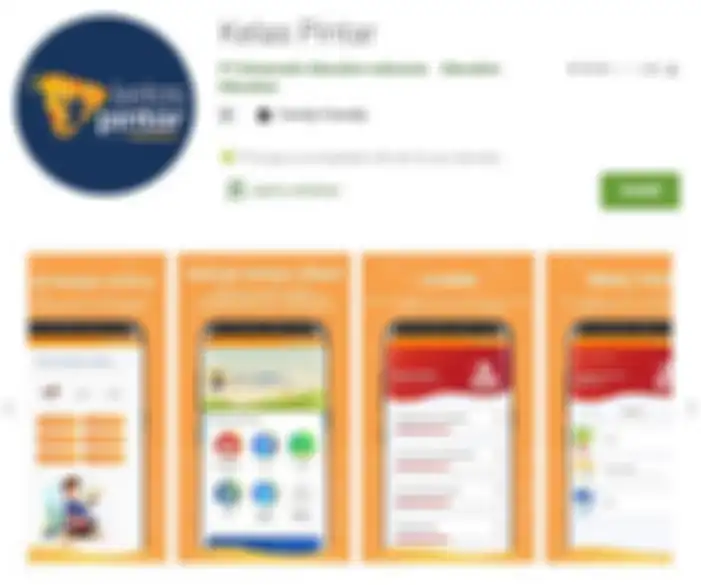 Aplikasi Kelas Pintar di Play Store