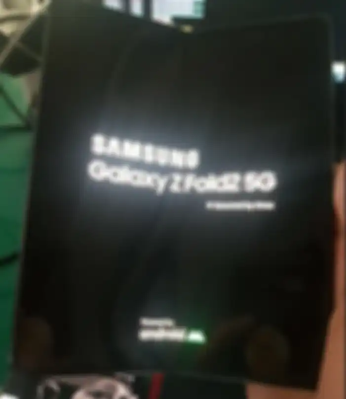 Bocoran gambar asli Samsung Galaxy Z Fold 2.
