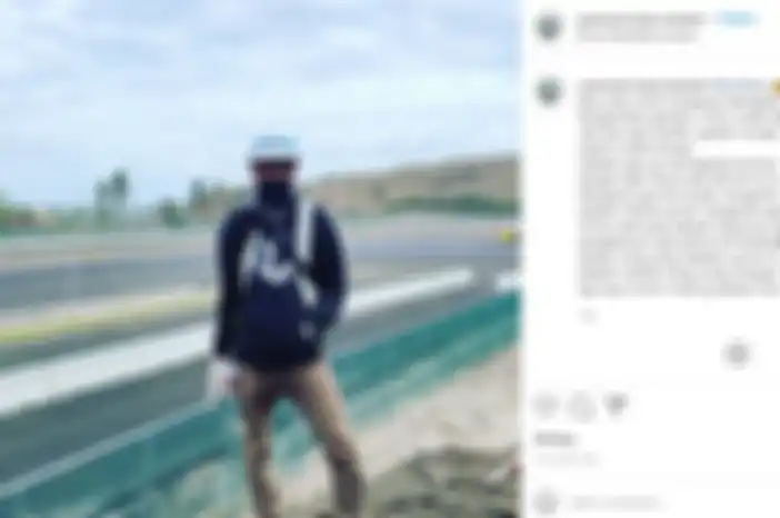 Postingan Instagram klarifikasi dan permintaan maaf.
