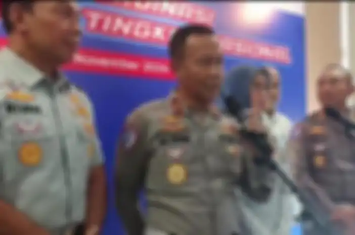 Kakorlantas Polri Irjen Aan Suhanan ditemui usai rapat bersama Bapenda Sumut, Jasa Raharja dan Polda Sumut.