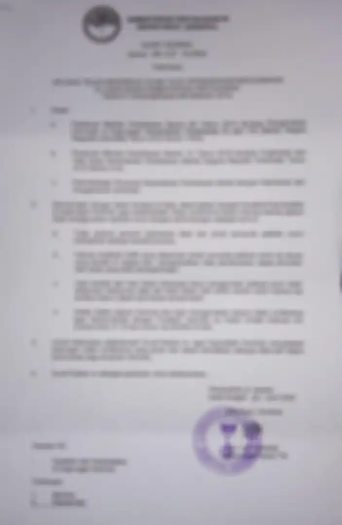 Pernyataan tertulis Kemhan RI terkait larangan penggunaan aplikasi Zoom di jajarannya.
