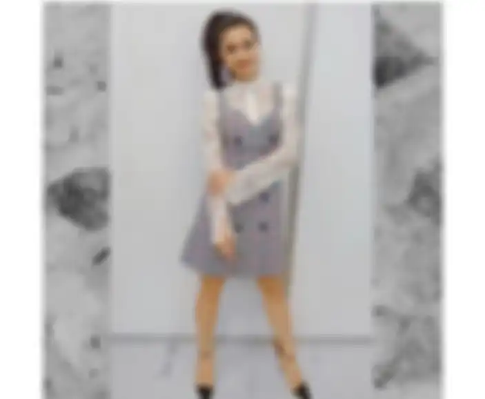 Outfit putih Michelle Ziudith