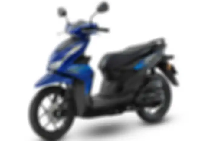 Pilihan warna baru Honda BeAT di Malaysia, yakni biru.
