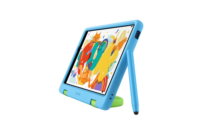 Desain Huawei MatePad T8 Kids Edition yang terlihat mirip dengan Huawei MatePad T10 Kids Edition.