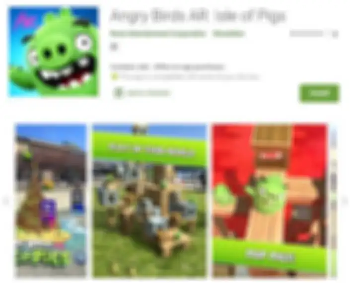 Angry Birds AR: Isle of Pigs di Play Store