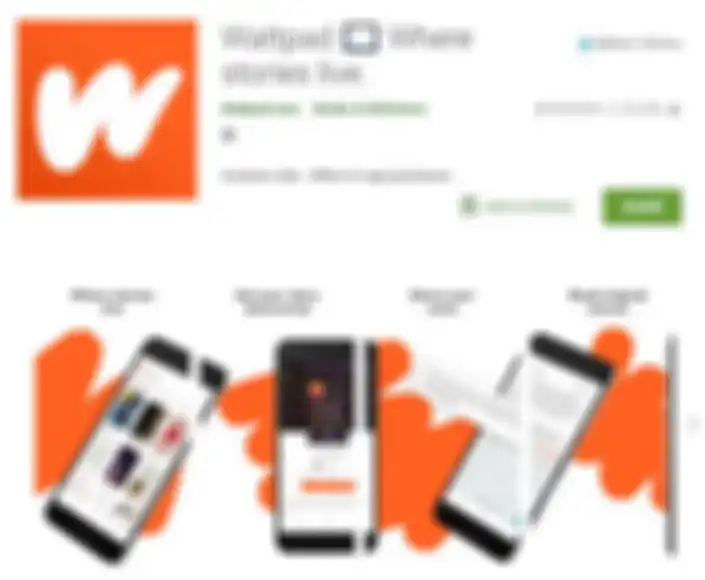 Aplikasi Wattpad di Play Store