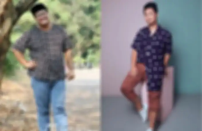 Transformasi tubuh Ricky Cuaca