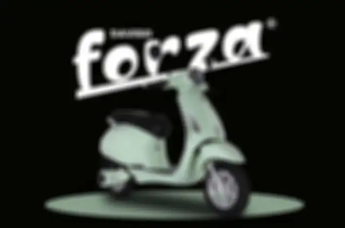 Motor listrik mirip Vespa, Davigo Forza.