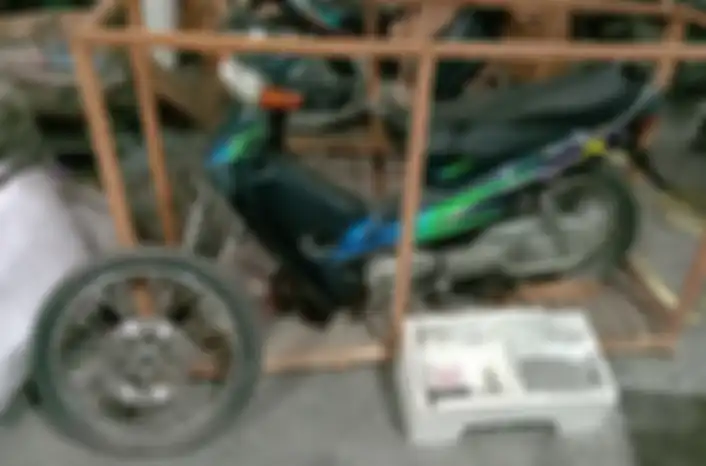Salah satu unit motor China Millenium X yang dilelang.