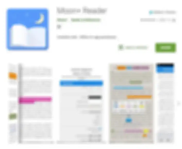 Aplikasi Moon+ Reader di Play Store