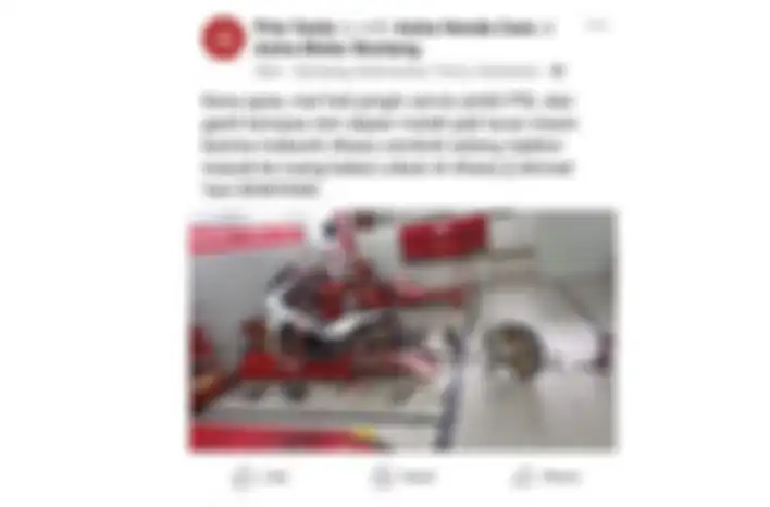 Postingan Priyanto lewat akun Facebook Prie Yanto.