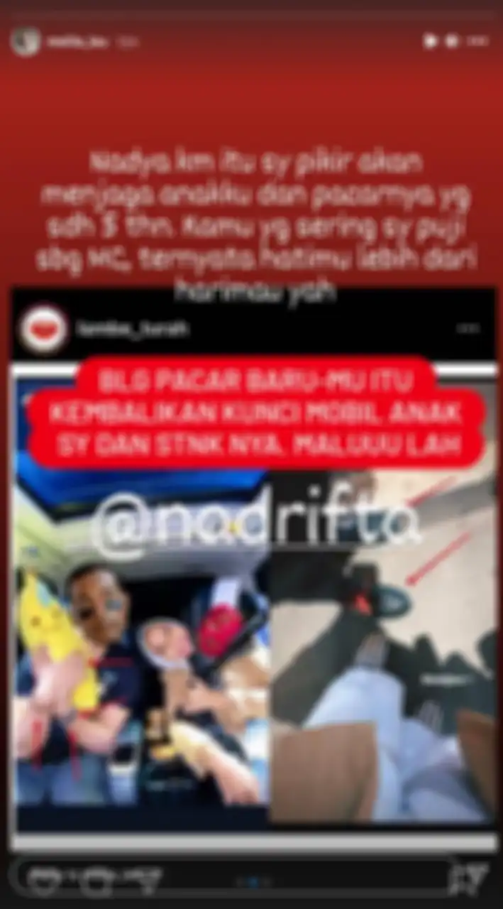 Ungkapan kekesalan ibunda Felicia Tissue terhadap Nadya Arifta yang diduga kini jadi kekasih Kaesang Pangarep.