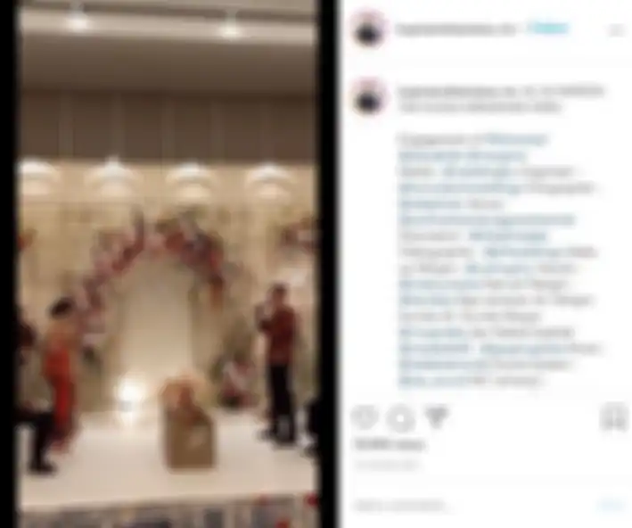 Potret Ali Syakieb saat melamar sang kekasih, Margin Wieheerm.