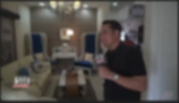 Ruang Tamu di rumah Ivan Fadilla