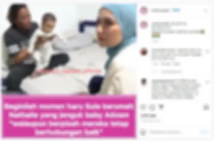 Pertemuan Sule dan Adzam Ardiansyah Sutisna di rumah Nathalie Holscher