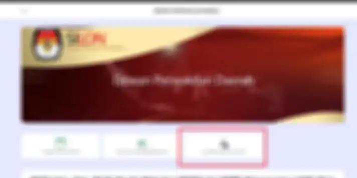 Pilih Daftar Calon Tetap yang ingin kita lihat