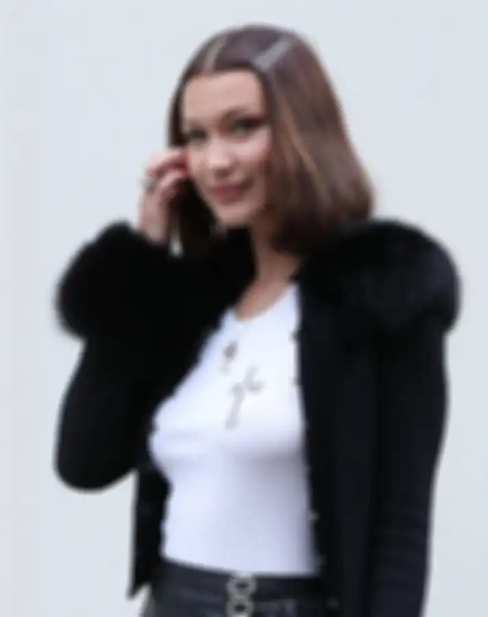 Bella Hadid bobby pin