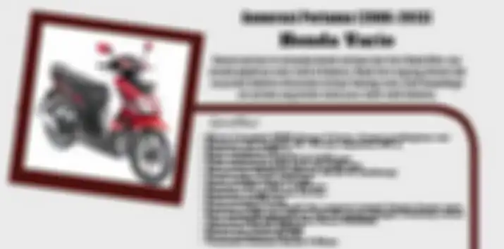 Honda Vario 110 generasi pertama