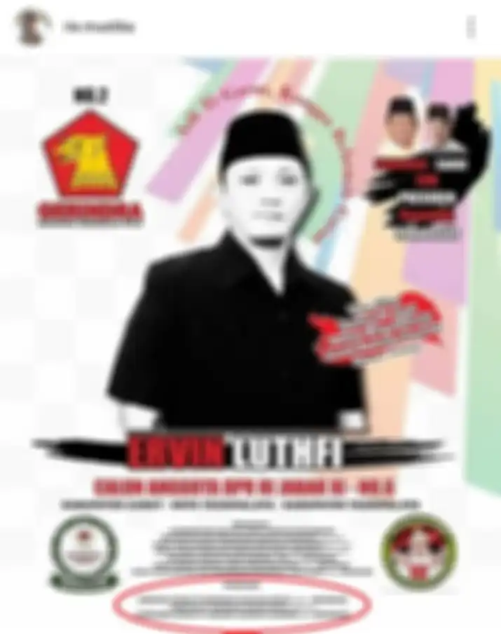 Gambar pencalonan Ervin Luthfi