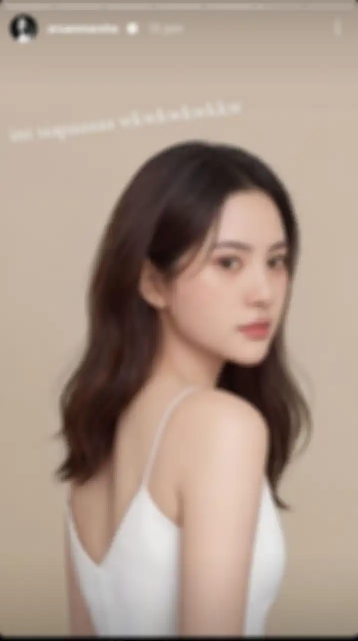 Marsha Aruan pakai Snow AI Profile a la orang Korea